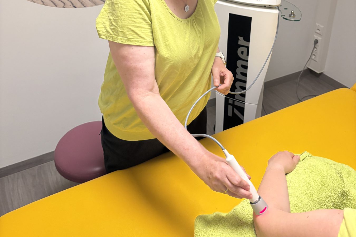 Lasertherapie in der Praxis Susan Heinel